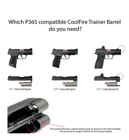 Sig Sauer P365 (9mm) CoolFire Trainer Barrel